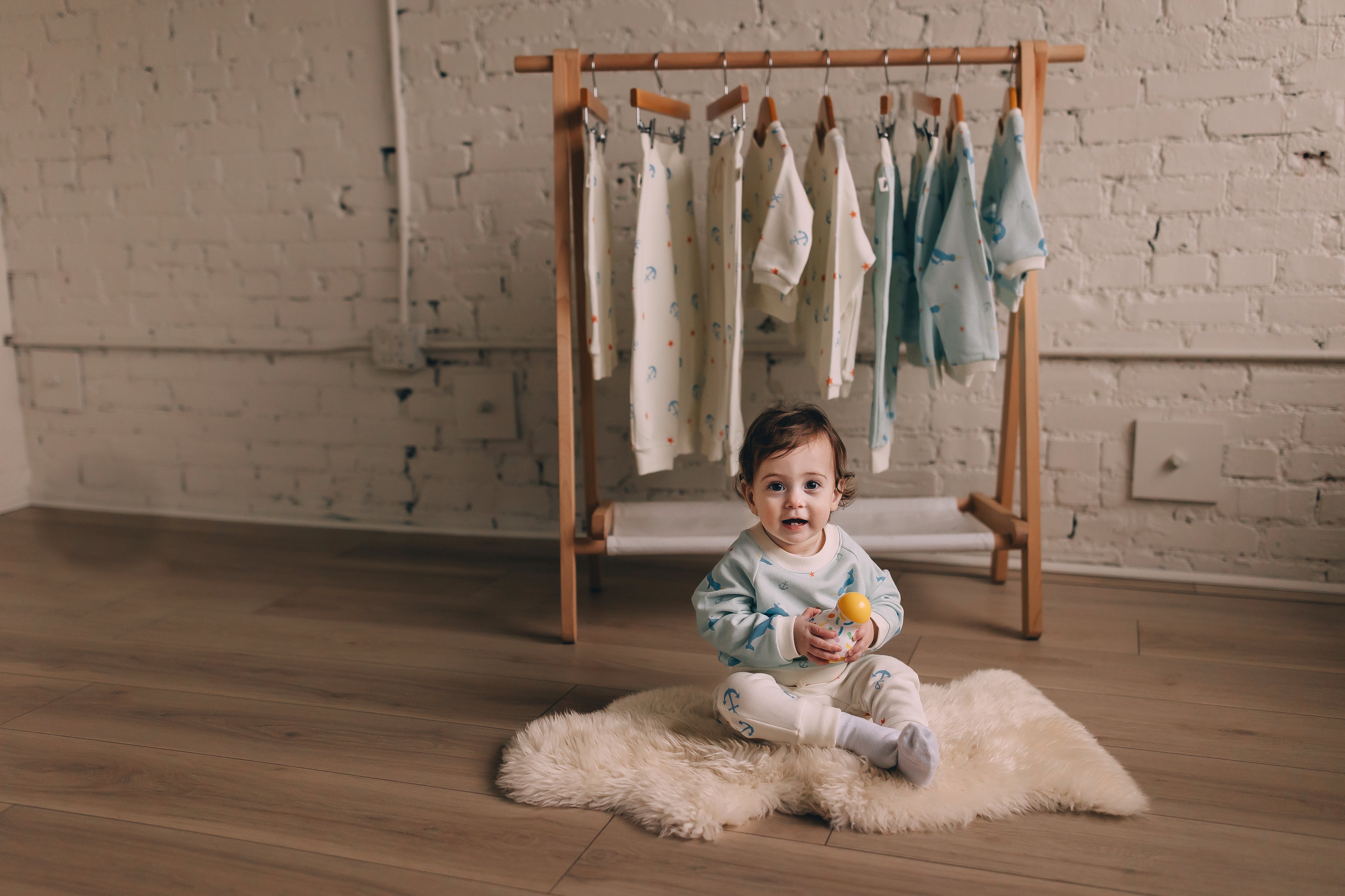 Raglan Sweatshirt - Narwhals at Sea Organic Cotton