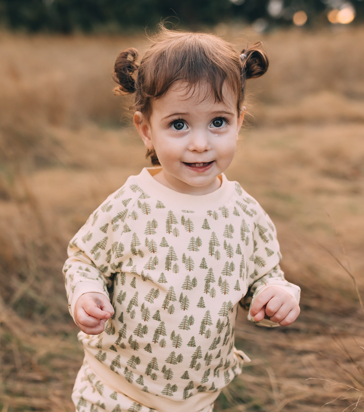 Raglan Sweatshirt - Into the Woods Organic Cotton