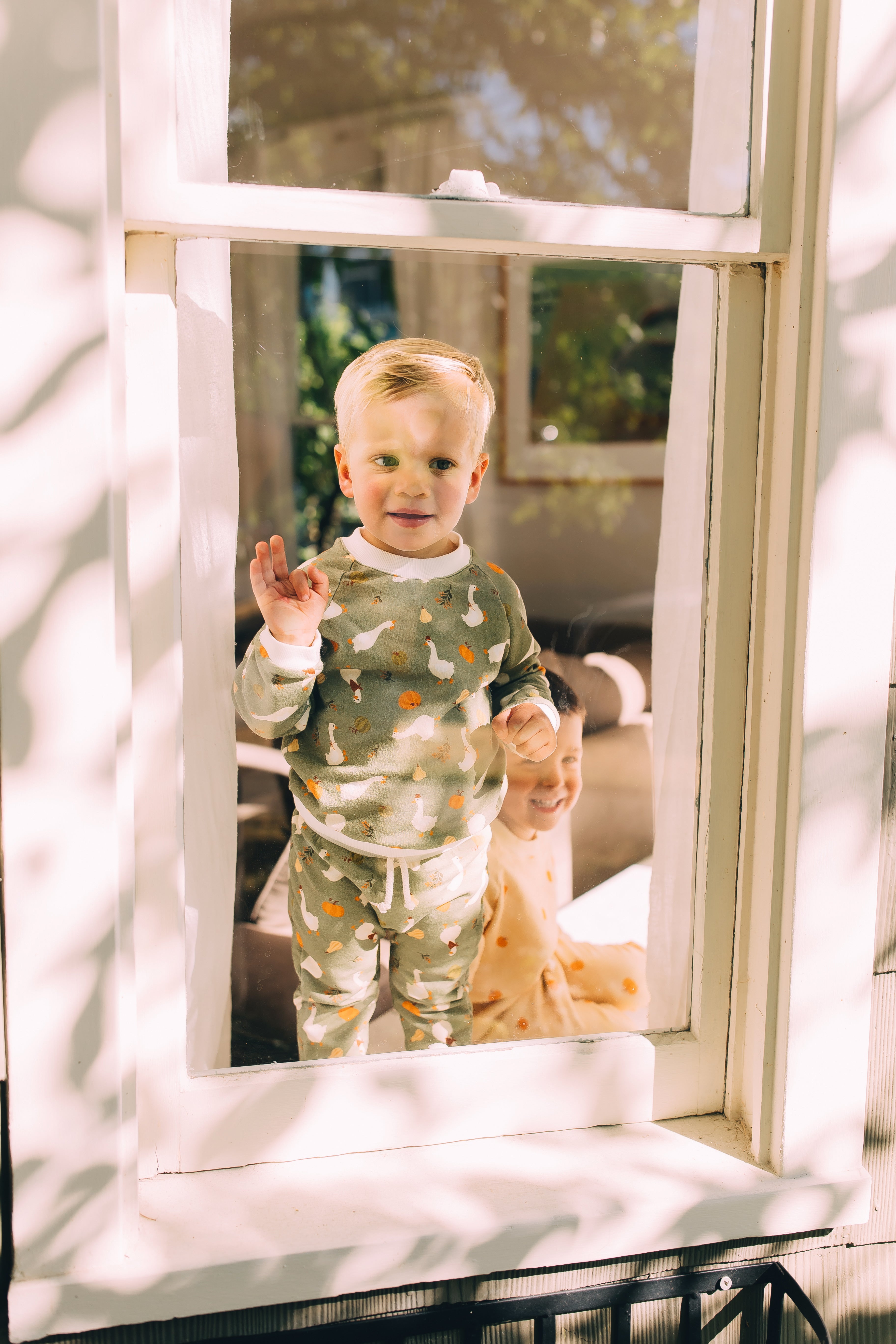 Raglan Sweatshirt - Farm Goose Adventures Organic Cotton