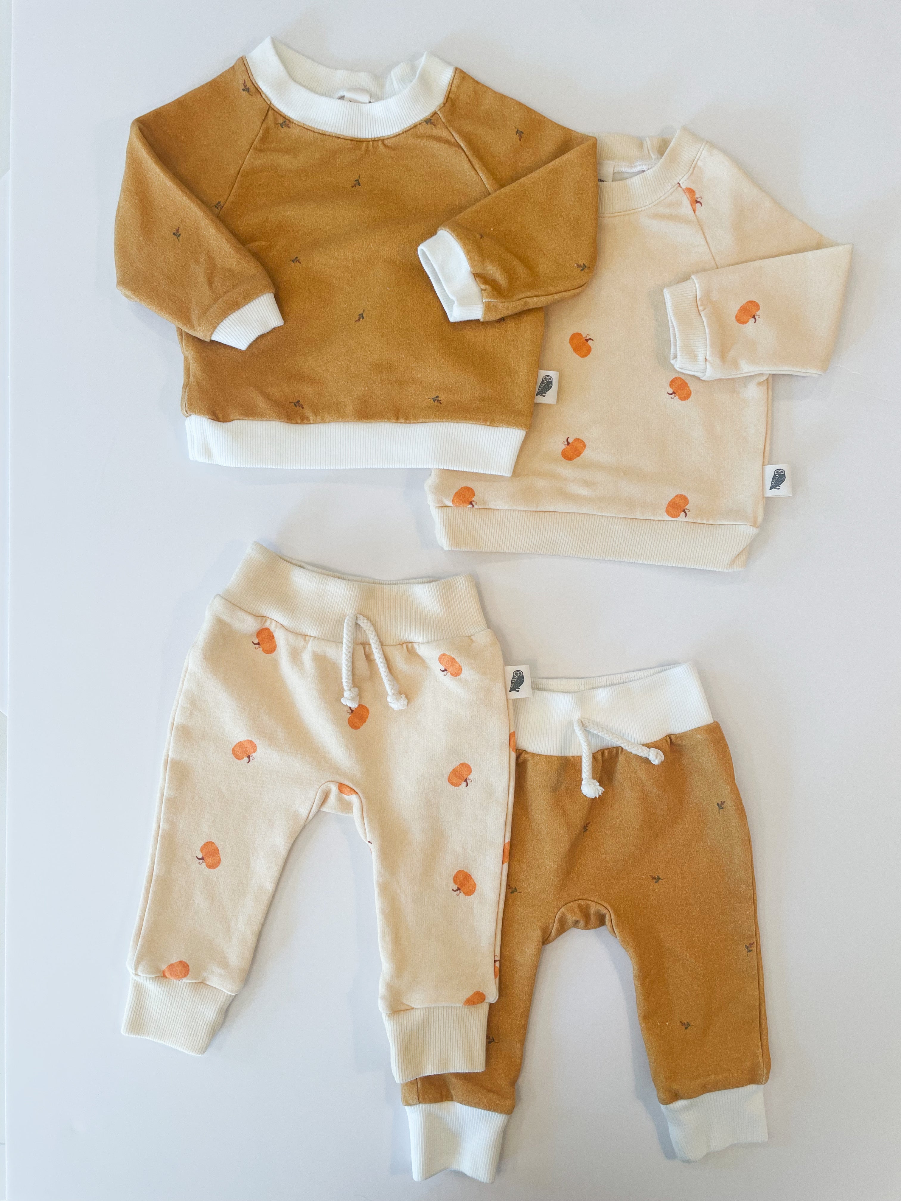 Raglan Sweatshirt - Golden Harvest Organic Cotton