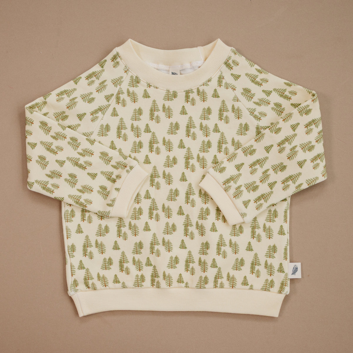 Raglan Sweatshirt - Into the Woods Organic Cotton