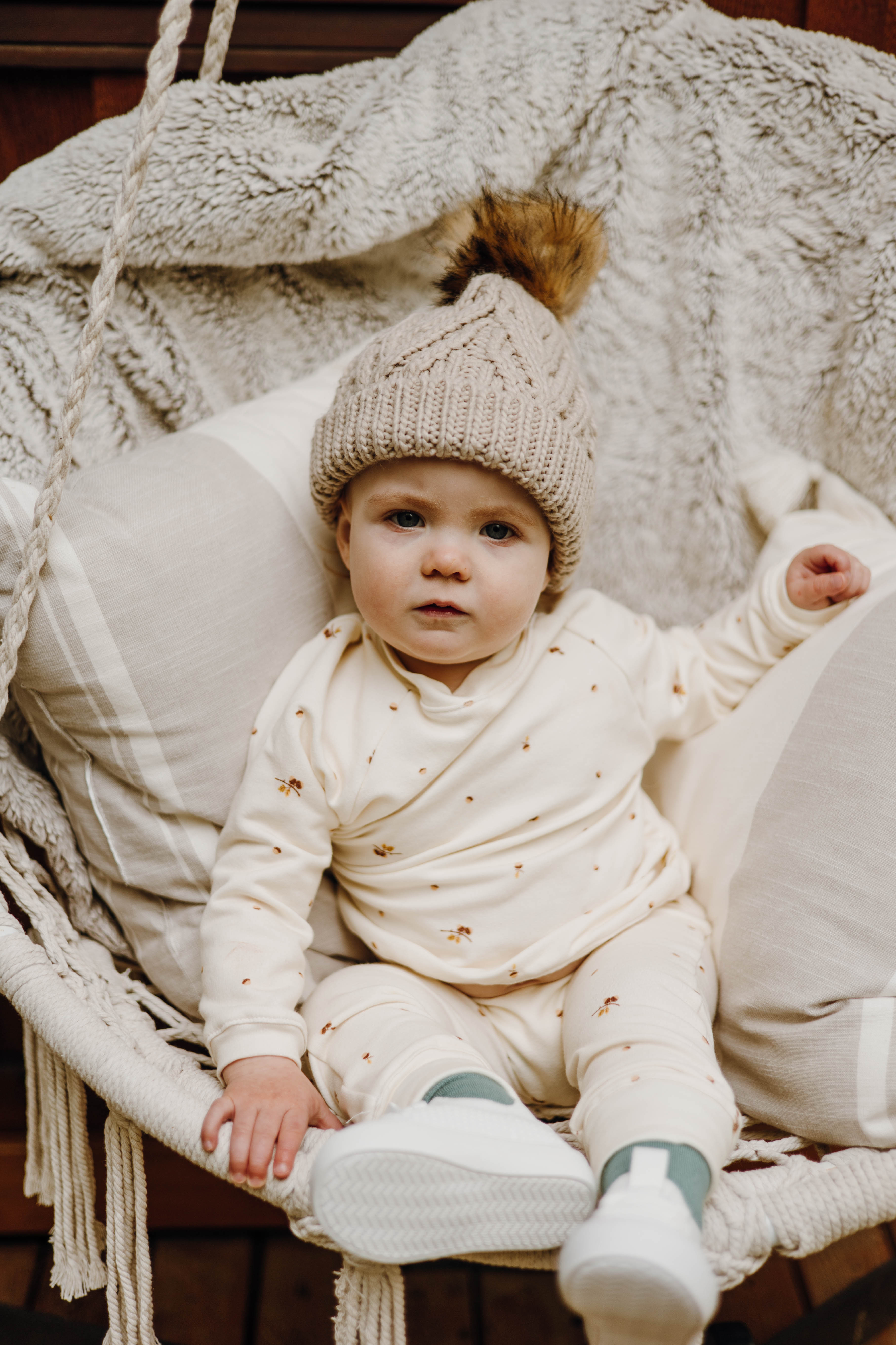 Matching Set - Acorn Organic Cotton Fleece Sweatshirt & Jogger