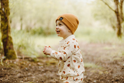 Matching Set - Baby Hedgehog Organic Cotton Fleece Sweatshirt & Jogger