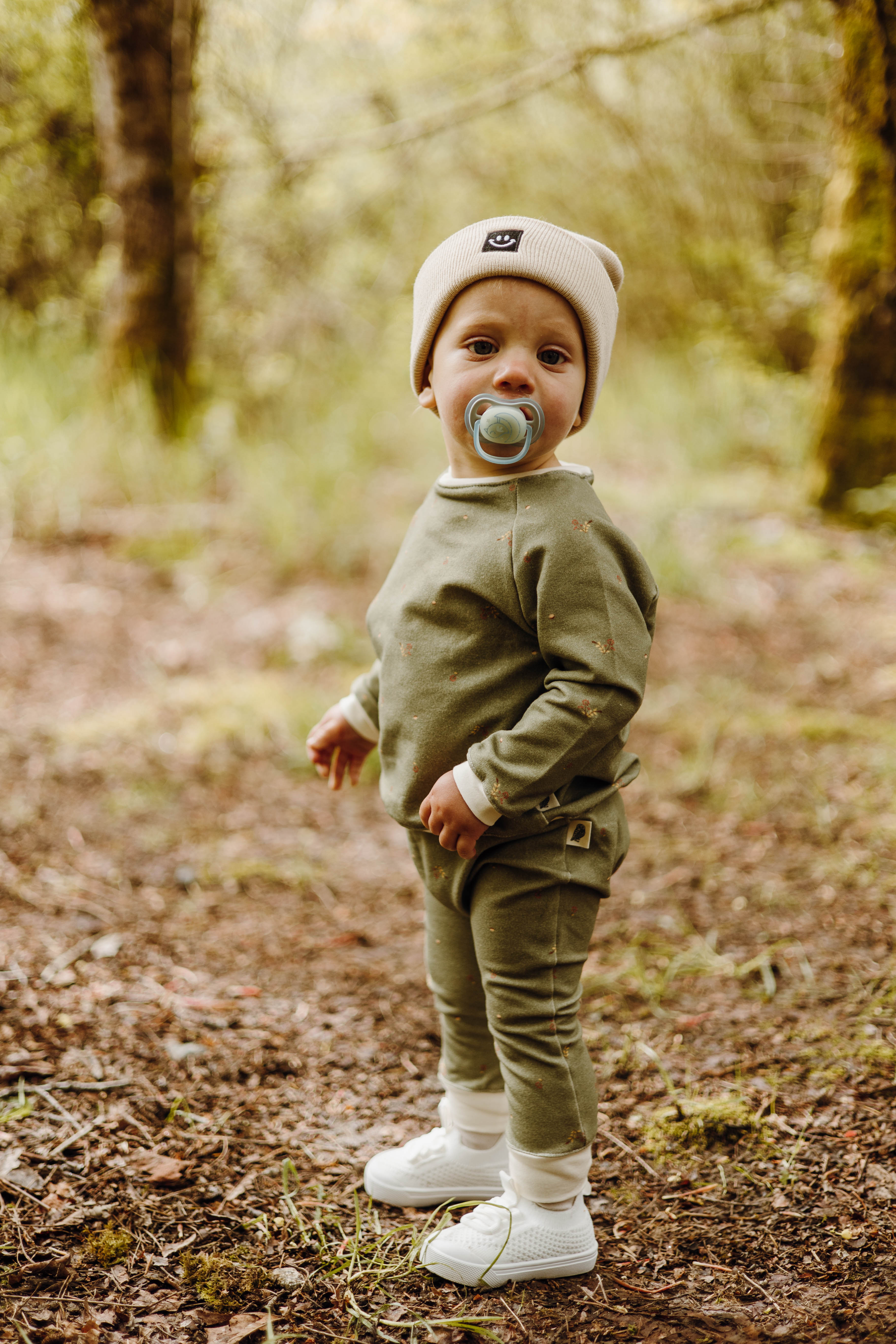 Matching Set - Forest Explorer Organic Cotton Fleece Sweatshirt & Jogger