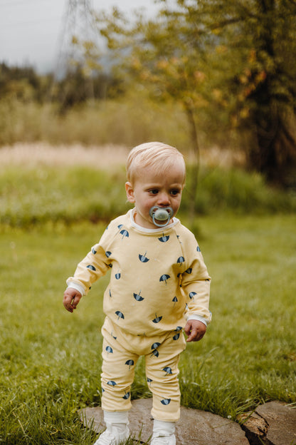 Matching Set - Umbrella Organic Cotton Fleece Sweatshirt & Jogger