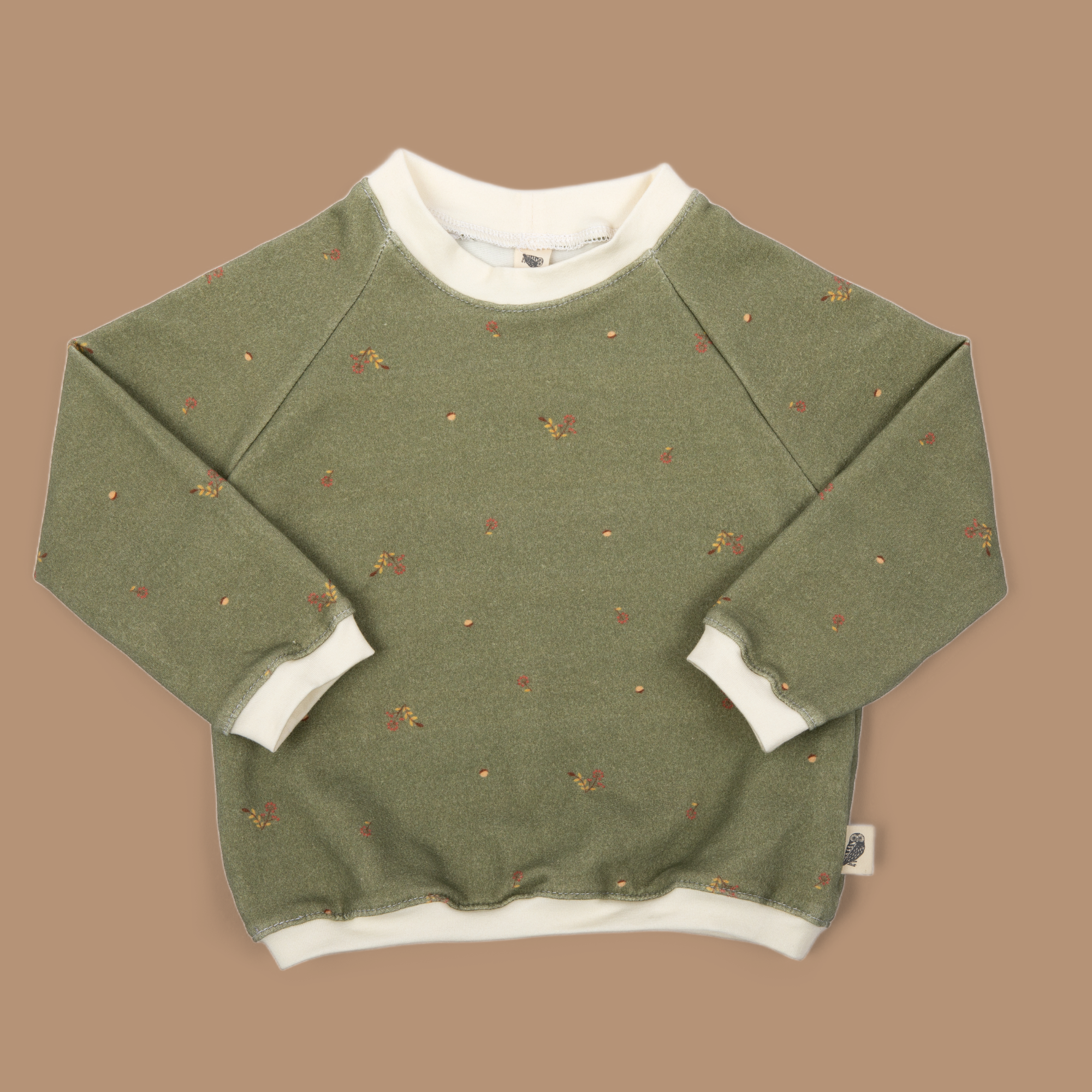 Sweatshirt Only - Forest Explorer Organic Cotton Fleece Raglan Sweatshirt