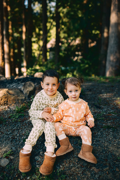 Raglan Sweatshirt - Into the Woods Organic Cotton