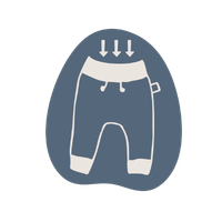 Pant legs that won't ride up during play
