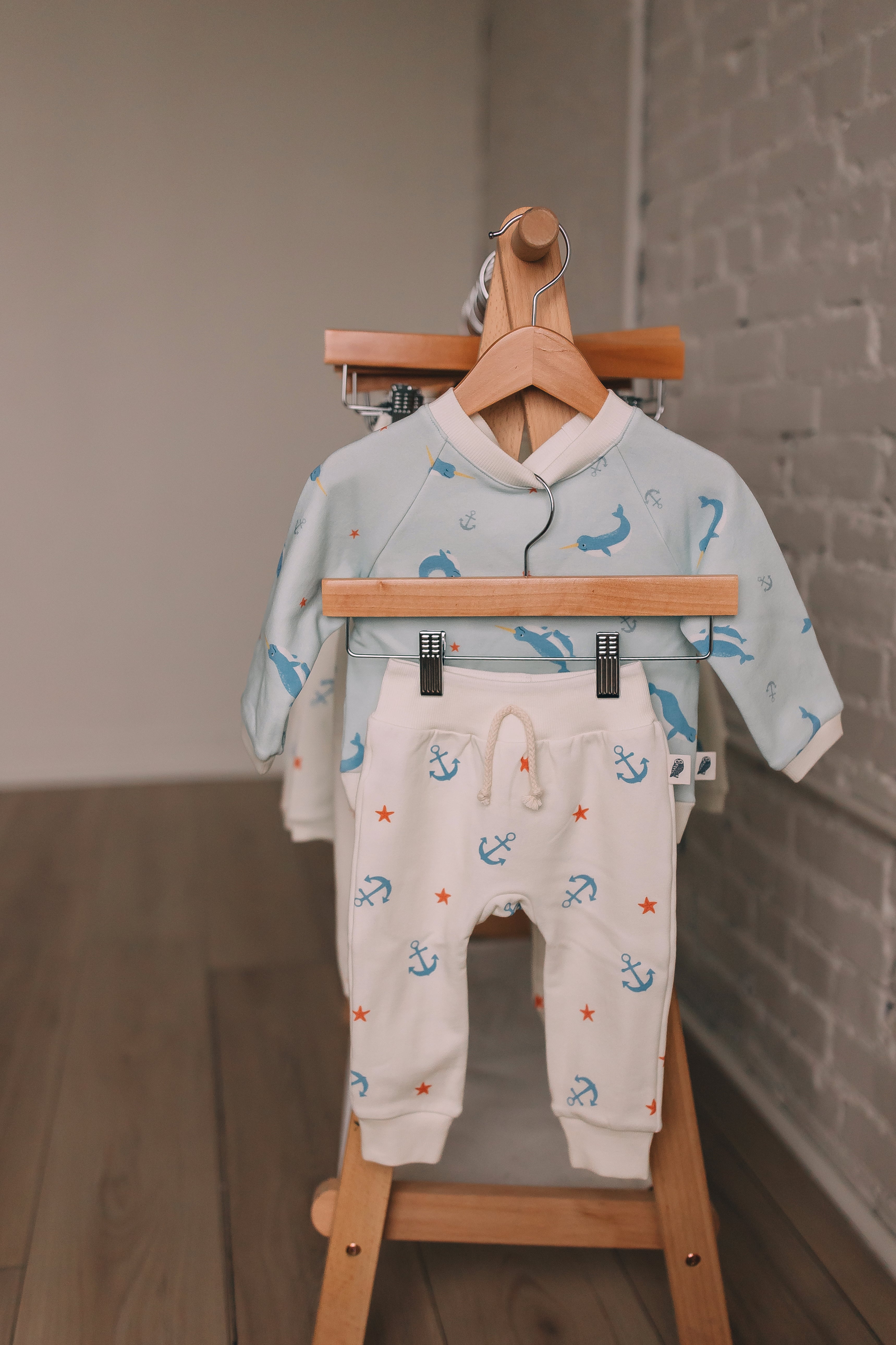 Jogger Pants - Anchors Away Organic Cotton