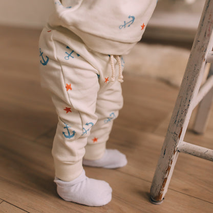Jogger Pants - Anchors Away Organic Cotton