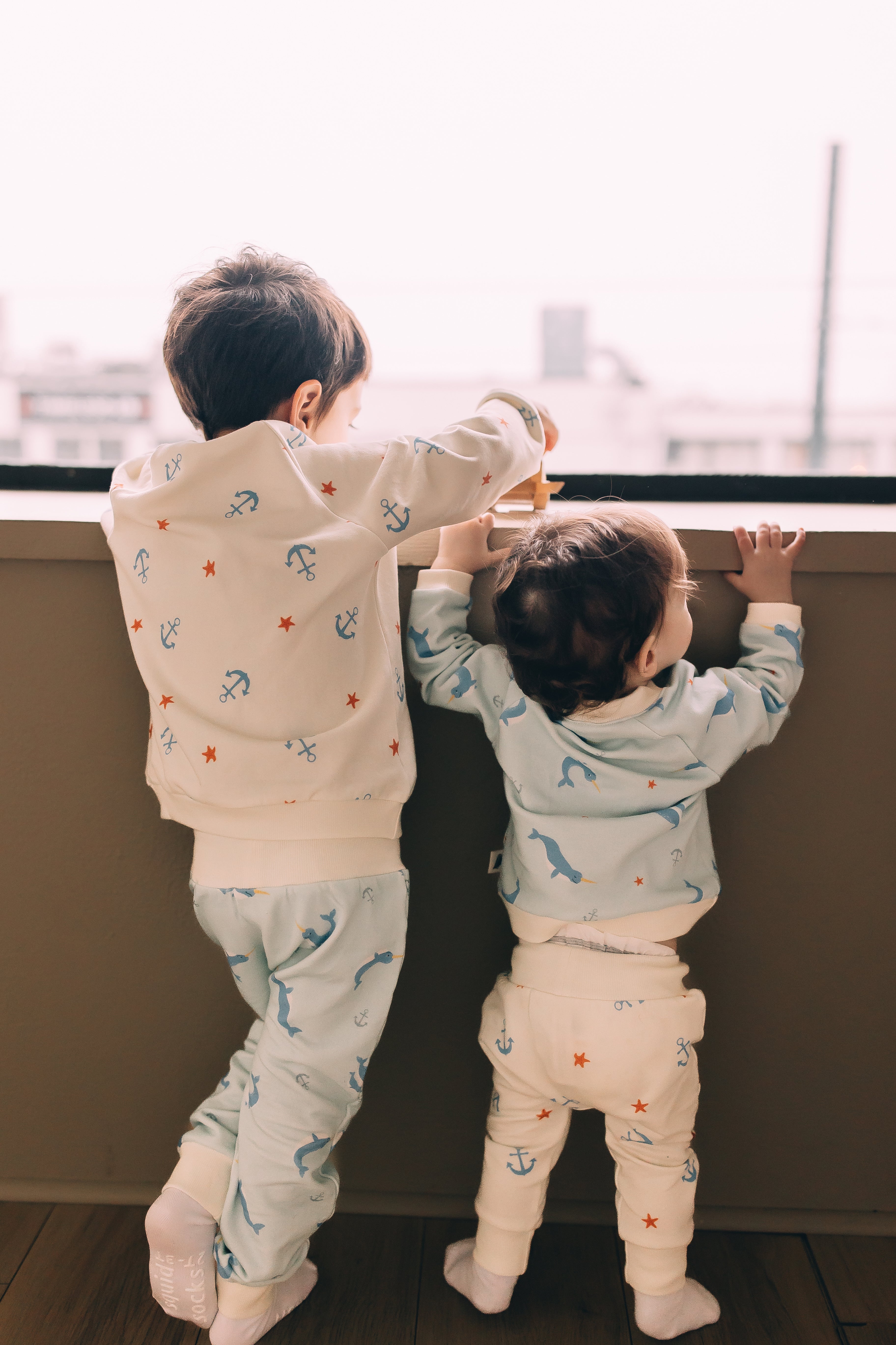 Raglan Sweatshirt - Anchors Away Organic Cotton