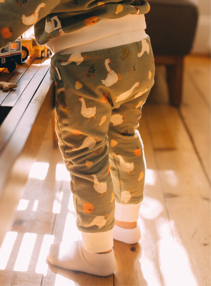 Jogger Pants - Farm Goose Adventures Organic Cotton