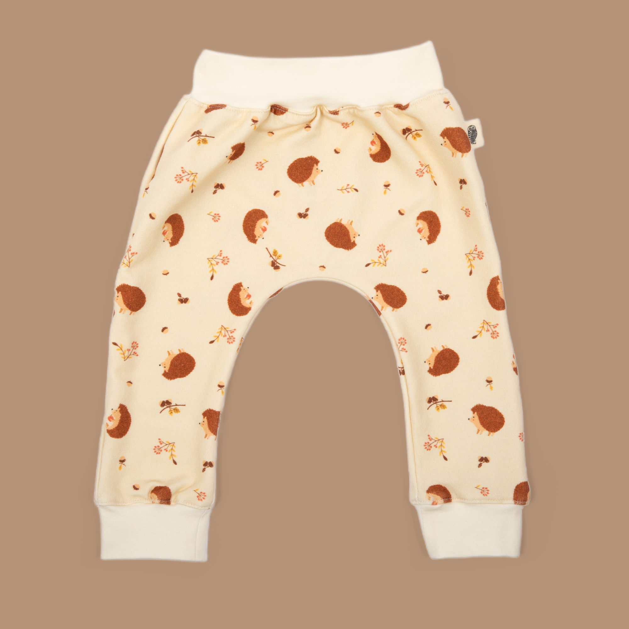 Jogger Pants Only - Baby Hedgehog Organic Cotton Fleece Jogger