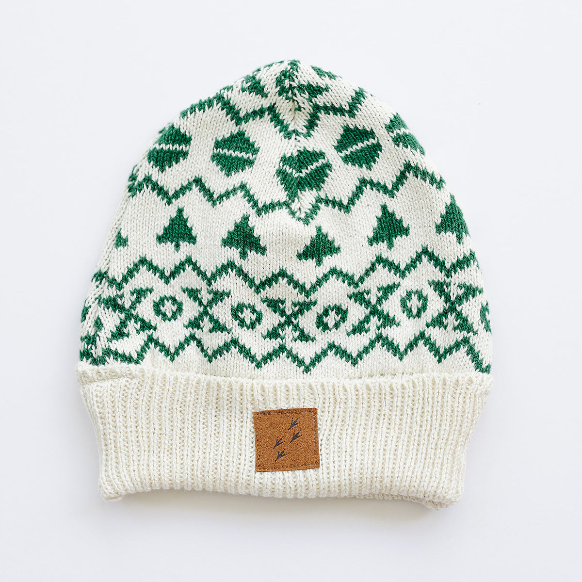 100% Organic Cotton Kids + Adult Ecru Beanie