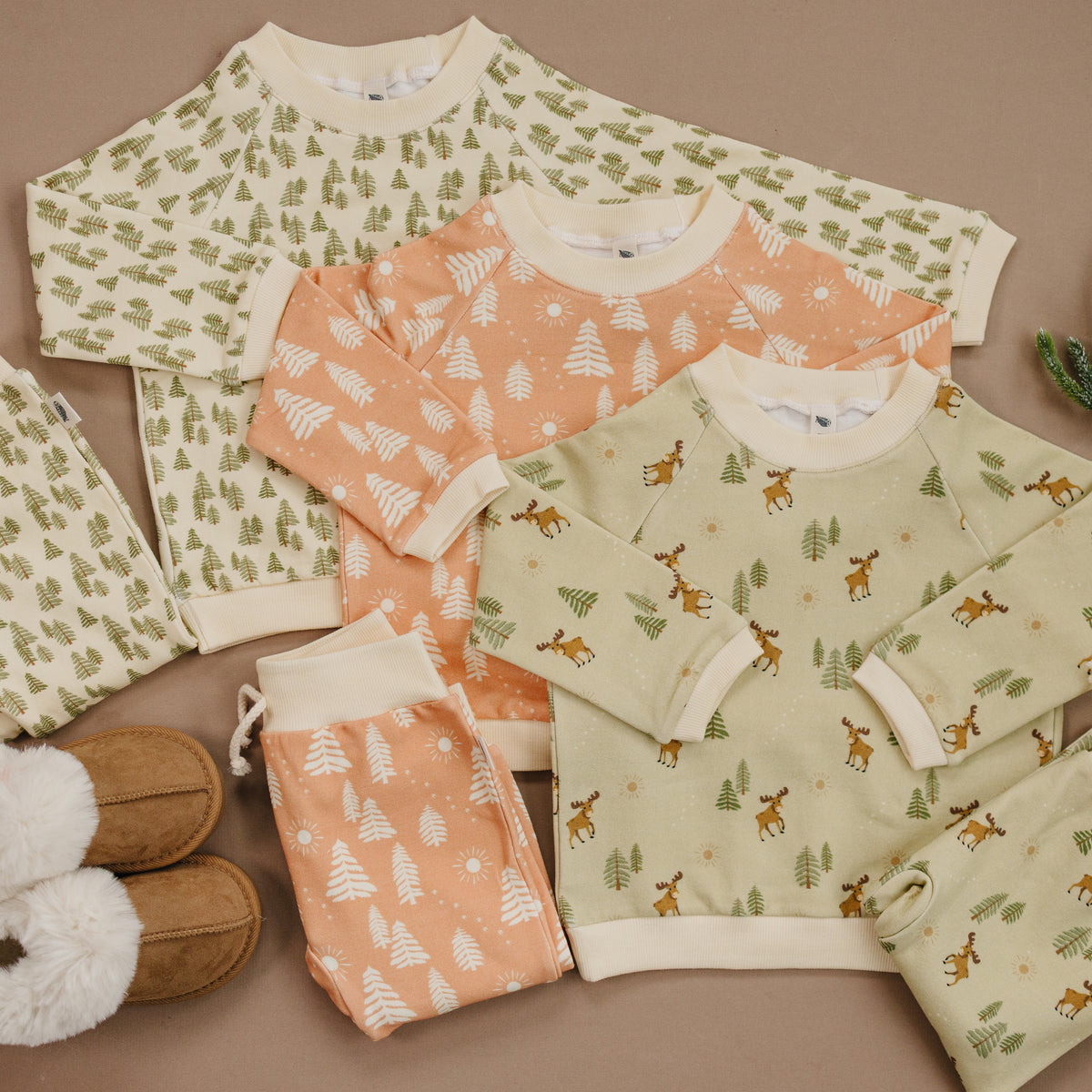 Into the Woods Organic Kids’ Capsule Box | 3 Matching Sets