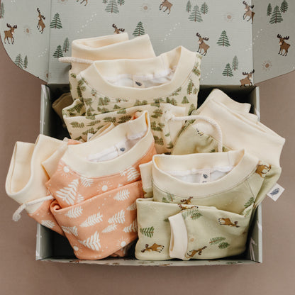Into the Woods Organic Kids’ Capsule Box | 3 Matching Sets