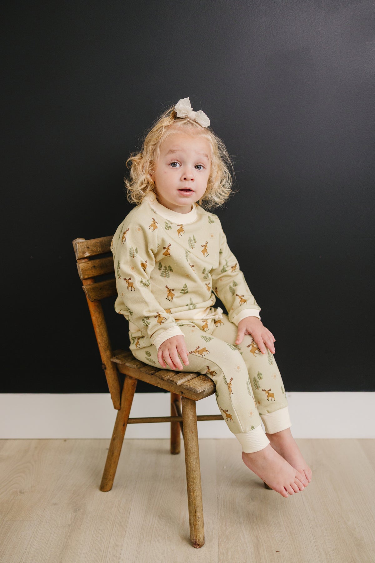 Raglan Sweatshirt - Moose Crossing Organic Cotton