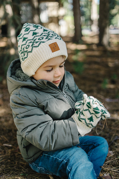 100% Organic Cotton Ecru Beanie